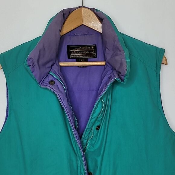 Vintage Eddie Bauer Goose Down Vest Size Medium - Picture 2 of 13
